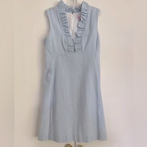 Lily Pulitzer Blue/White Stripe Dress